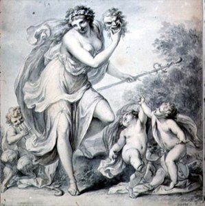 コメディ、18世紀 作： Giovanni Battista Cipriani