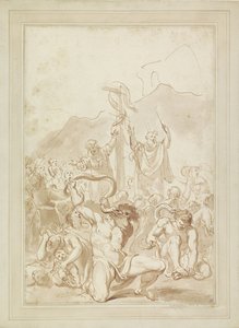 青銅の蛇の崇拝 作： Giovanni Battista Cipriani