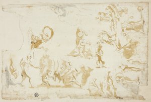 神話的主題のスケッチ 作： Giovanni Battista Cipriani