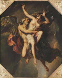 オレイティアのレイプ 作： Giovanni Battista Cipriani