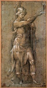 ミネルヴァ、17世紀初頭 作： Giovanni Battista Crespi