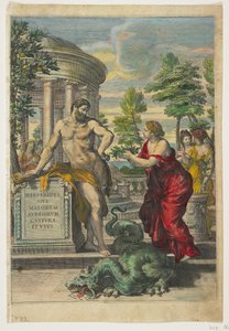 ヘスペリデス、1646年からの口絵とタイトルページ 作： Giovanni Battista Ferrari
