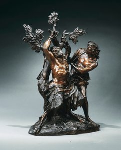 アポロの皮剥ぎのマルシュアース 作： Giovanni Battista Foggini