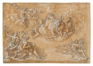 フェートンの転落 作： Giovanni Battista Foggini