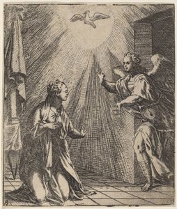 受胎告知 作： Giovanni Battista Fontana