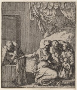 聖母の誕生 作： Giovanni Battista Fontana