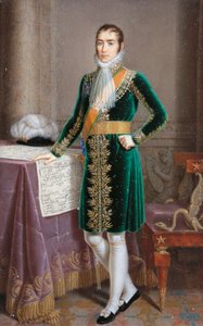 ウジェーヌ・ド・ボーアルネの肖像（パリ 作： Giovanni Battista Gigola