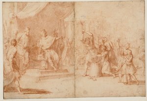 ペルシャの聖マリスとマルタとその息子たちの殉教 作： Giovanni Battista Mercati
