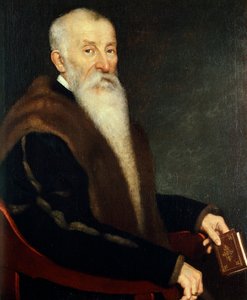 ジェロラモ・アゴスティの肖像、ジョヴァンニ・バッティスタ・モローニ作（1525～1578年頃） 作： Giovanni Battista Moroni