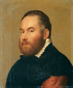 紳士の肖像（キャンバスに油彩） 作： Giovanni Battista Moroni