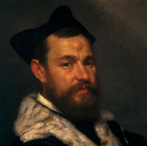判事の肖像、詳細 作： Giovanni Battista Moroni