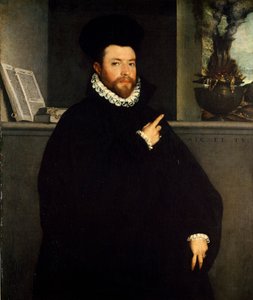 ジョヴァンニ・バッティスタ・モローニによる健康な男性の肖像（1525～1578年頃）