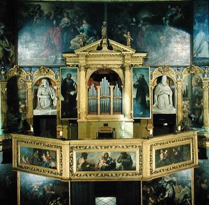 オルガンの眺め、1615 作： Giovanni Battista Novello