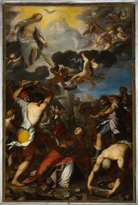 聖ステファンの石打ち 作： Giovanni Battista Paggi