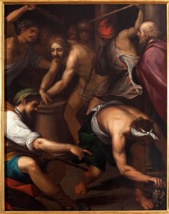 キリストのむち打ち 作： Giovanni Battista Paggi