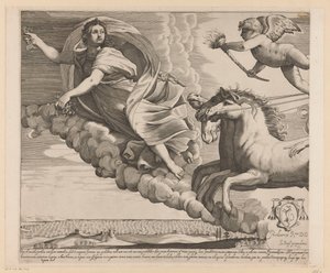 アポロとオーロラ（左部分） 作： Giovanni Battista Pasqualini