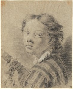 リュートを持った少年 作： Giovanni Battista Piazzetta