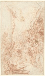 十字架の下の百人隊長 作： Giovanni Battista Piazzetta