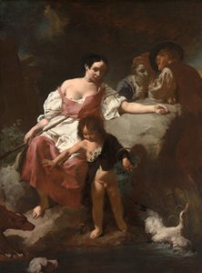 牧歌的な風景 作： Giovanni Battista Piazzetta