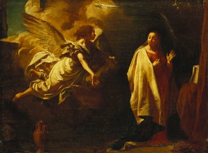 受胎告知 作： Giovanni Battista Piazzetta