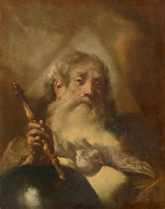 永遠の父、c。 1750。 作： Giovanni Battista Piazzetta