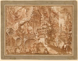 古代の港 作： Giovanni Battista Piranesi