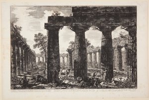 図版Vに描かれ説明されたプロナオス正面の別の眺め [...]