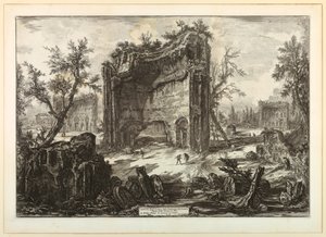 トラヤヌス浴場 作： Giovanni Battista Piranesi