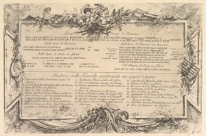 リミニ橋の側面にある最初の碑文 R... の側面にある碑文, ca. 1748年。 作： Giovanni Battista Piranesi