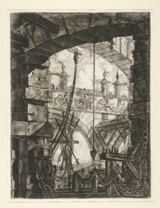 刑務所、IV: グランド ピアッツァ 作： Giovanni Battista Piranesi