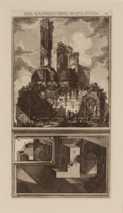 アクアジュリアの噴水について、デルカステッロデッラアクアジュリア 作： Giovanni Battista Piranesi