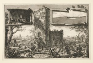 のデモンストレーション 作： Giovanni Battista Piranesi