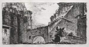 アウグストゥスのフォーラム 作： Giovanni Battista Piranesi