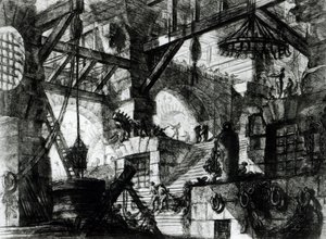 架空の刑務所 作： Giovanni Battista Piranesi