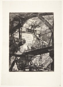 架空の刑務所。 題名 作： Giovanni Battista Piranesi