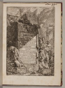 私の領主シャルルモントとローマの彼のエージェントに書かれた正当化の手紙...同じ領主に作られ、最近抑圧された彼の古代ローマの作品の献身について