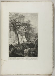 様々な建築作品；イル・グエルチーノとして知られるバルベリ・ダ・チェントの素描数点のコレクション 作： Giovanni Battista Piranesi