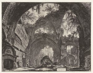 遺跡d 作： Giovanni Battista Piranesi