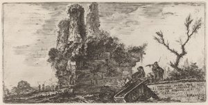 アルバーノのクリアティ 3 兄弟の墓所 作： Giovanni Battista Piranesi