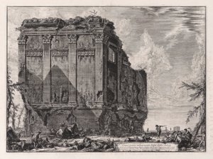 通称 della Salute と呼ばれる古代寺院 作： Giovanni Battista Piranesi