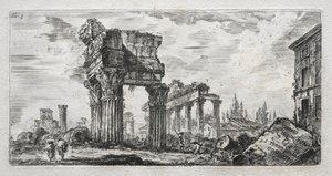テンプル オブ ジュピター サンダーラー 作： Giovanni Battista Piranesi