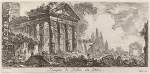 プーラ・イストリア寺院 作： Giovanni Battista Piranesi