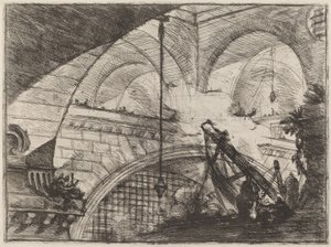 貝殻飾りのアーチ 作： Giovanni Battista Piranesi