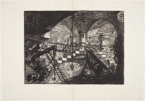 貝殻飾りのアーチ 作： Giovanni Battista Piranesi