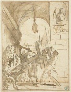 十字架の担ぎ 作： Giovanni Battista Piranesi