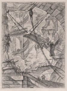 Carceri dの跳ね橋 作： Giovanni Battista Piranesi