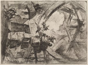 巨大な車輪 作： Giovanni Battista Piranesi