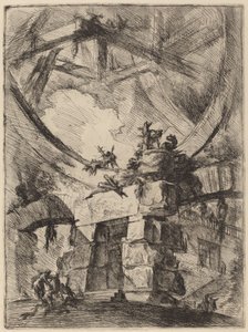 巨大な車輪 作： Giovanni Battista Piranesi