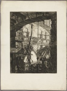 The Grand Piazza、Imaginary Prisons のプレート 4 作： Giovanni Battista Piranesi