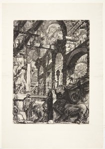 ライオンのレリーフ 作： Giovanni Battista Piranesi